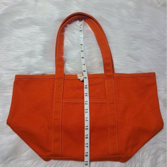 MZ Wallace|Rare Orange Canvas Tote Bag - Picture 6 of 8